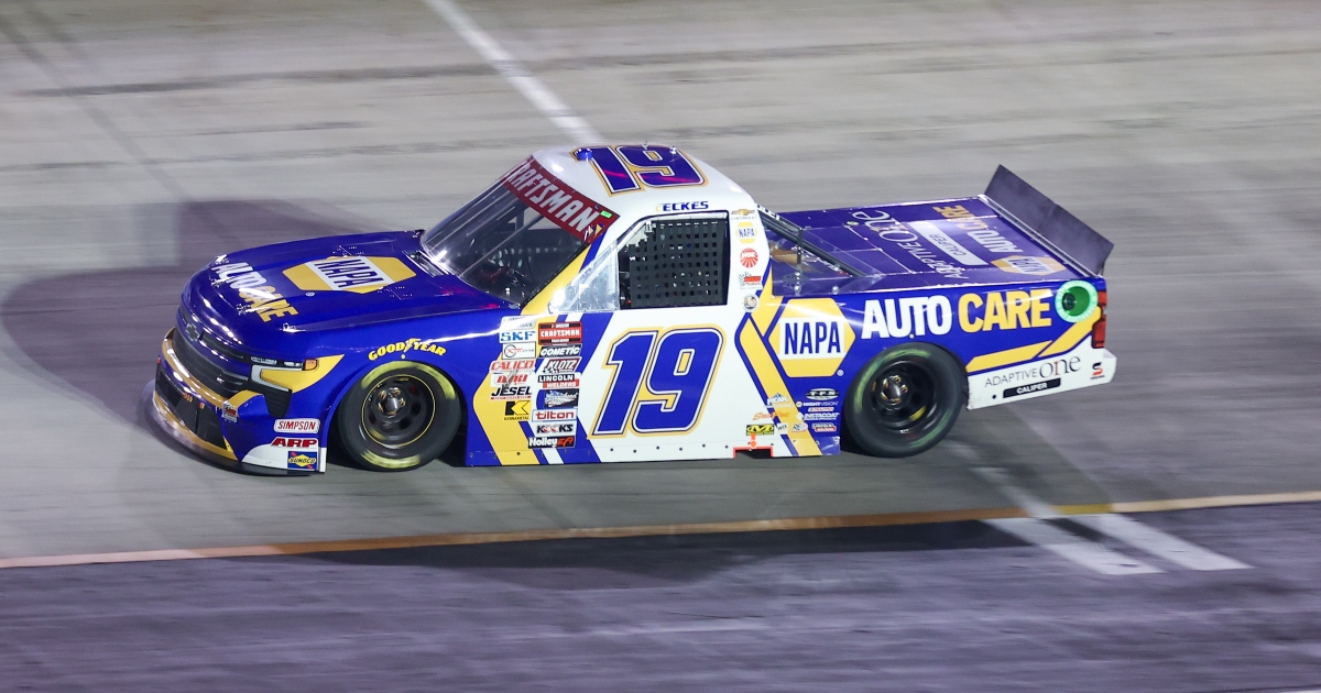 Christian Eckes wins the Truck Series regular season championship title after the first leg in Richmond