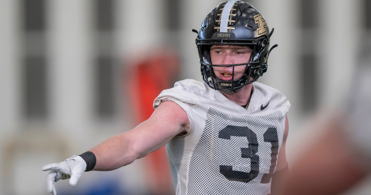 'Awesome feeling' for Purdue S Dillon Thieneman to be honored with All ...