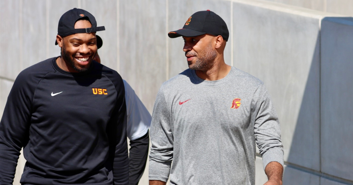 D #39 Anton Lynn on the USC staff spring goals and what he learned from D #39 Anton Lynn on the USC staff spring goals and what he learned from