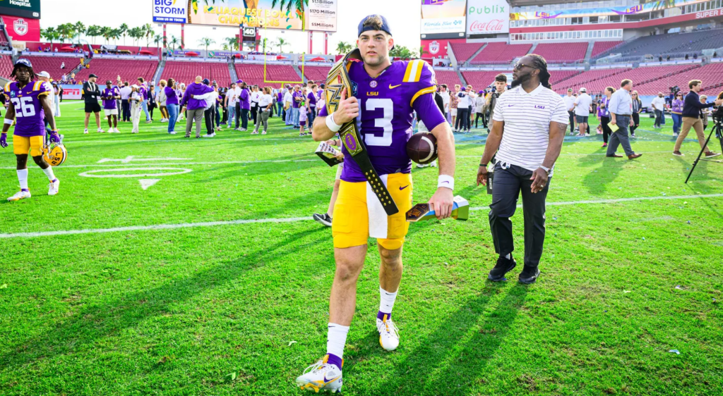 LSU's Garrett Nussmeier blasts EA Sports' ranking of Tiger Stadium - On3