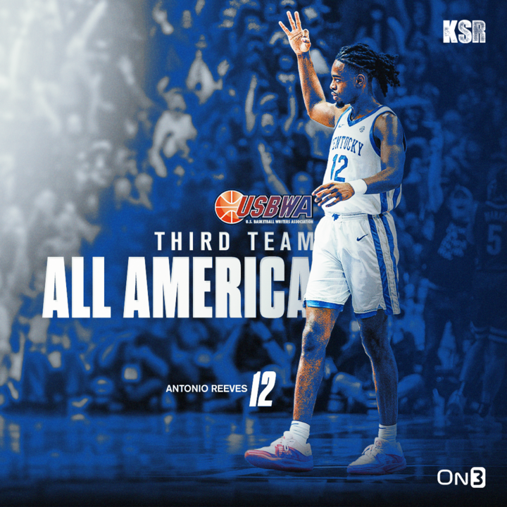 Antonio Reeves named Third Team AllAmerican by USBWA