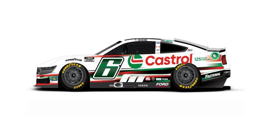 Brad Keselowski Castrol 125 Years