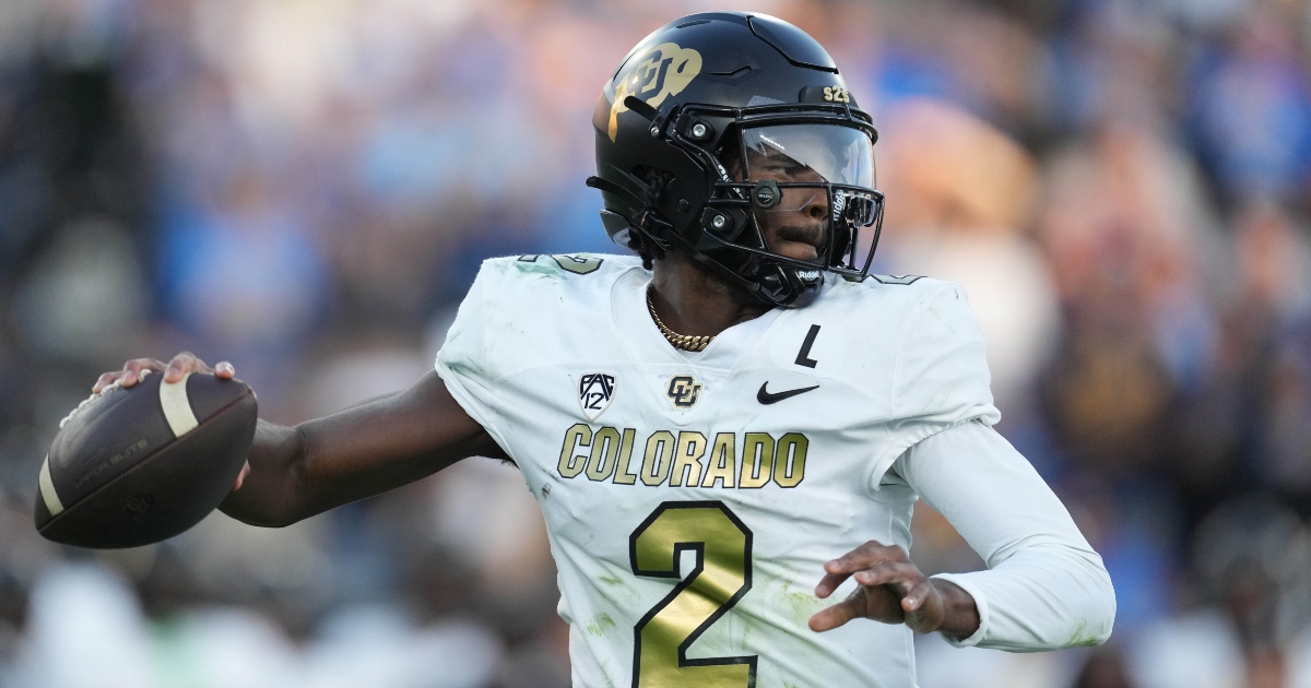 Colorado QB Shedeur Sanders first college football player to sign NIL