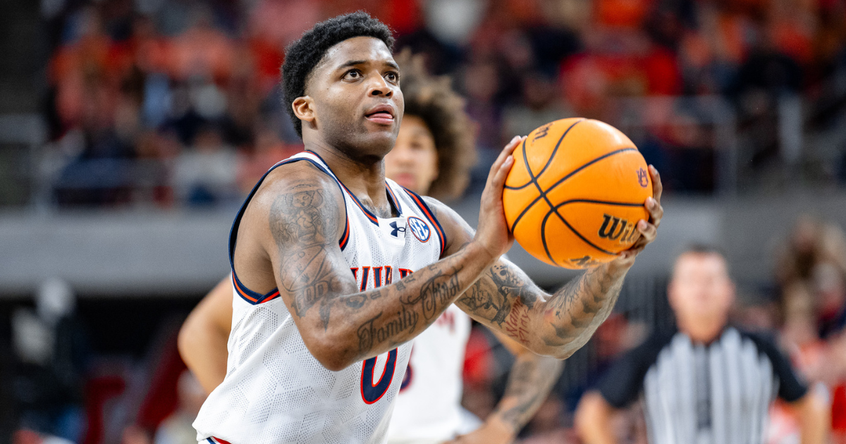 Auburn guard KD Johnson will enter the NCAA transfer portal