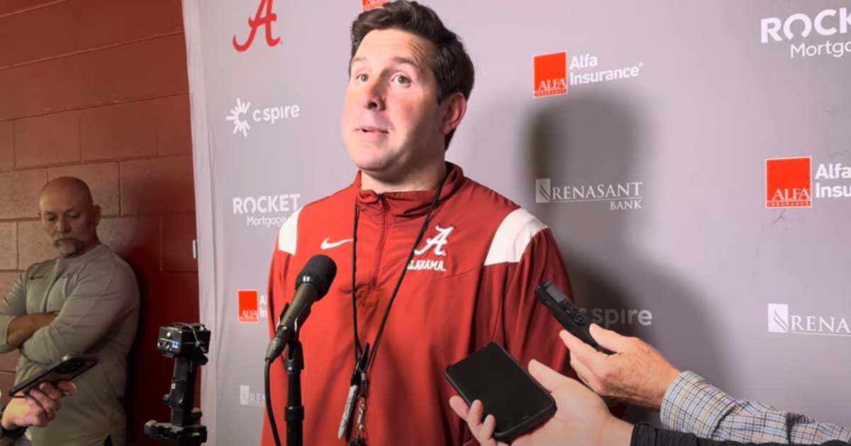 What Nick Sheridan Said After Alabama's Seventh Spring Practice