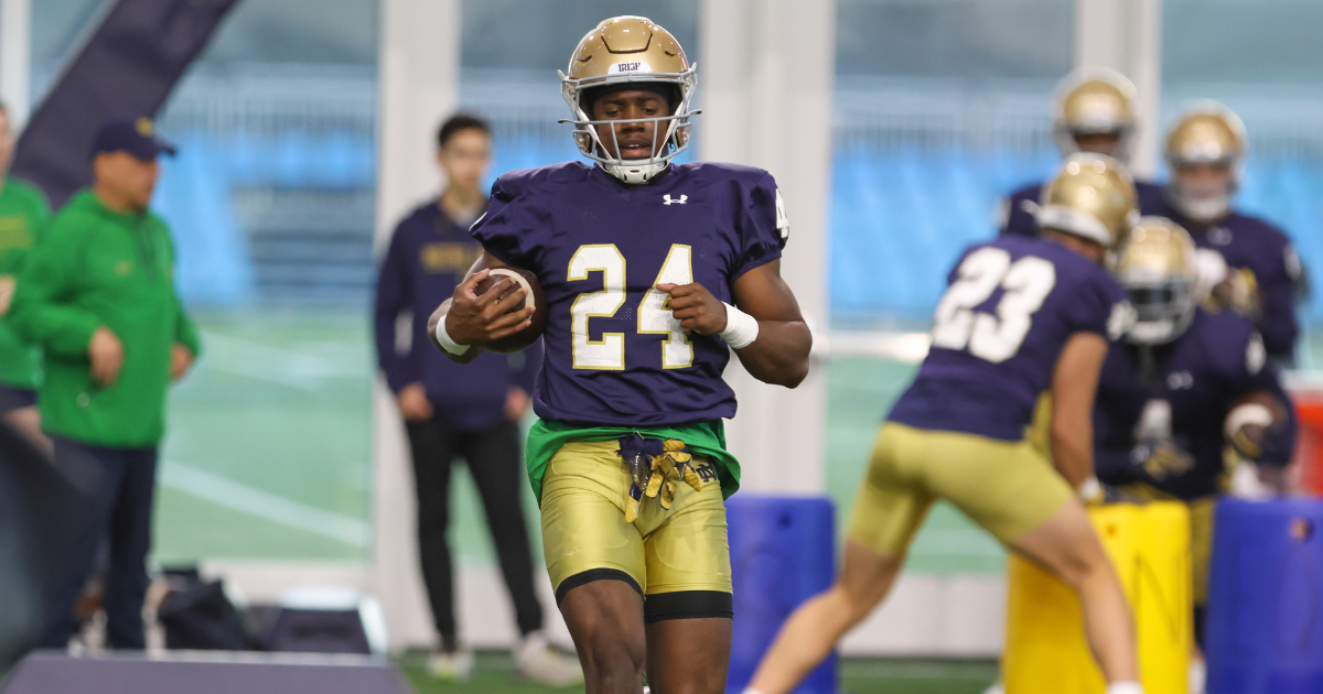 What Jadarian Price Must Do To Earn Notre Dame Running Back 'certificates'