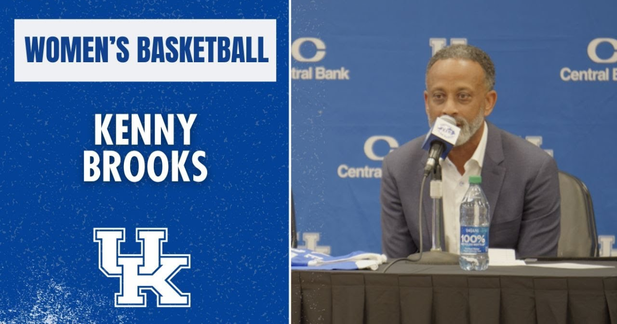 WATCH: Kenny Brooks' introductory press conference as Kentucky WBB head ...