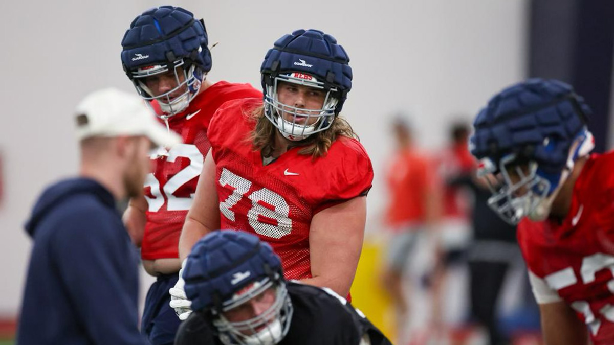 Ole Miss has a wealth of experience along its offensive line