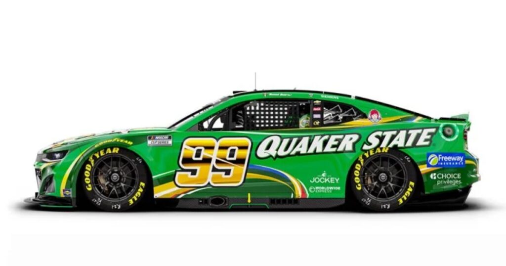 Daniel Suarez Quaker State Chevy