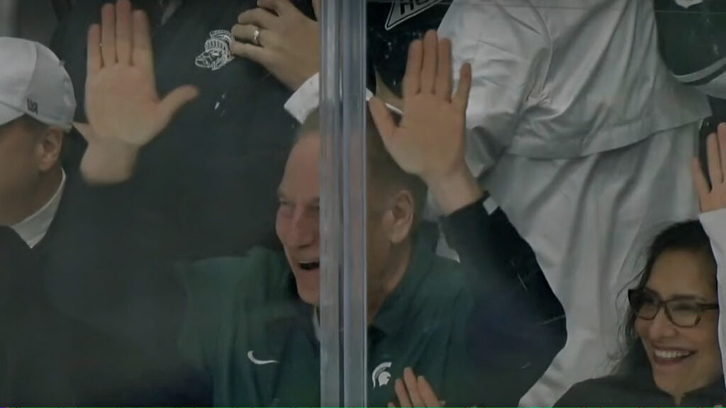 Jeremy Davidson scores game-winning goal to lead Michigan State past Western Michigan, 5-4, in OT