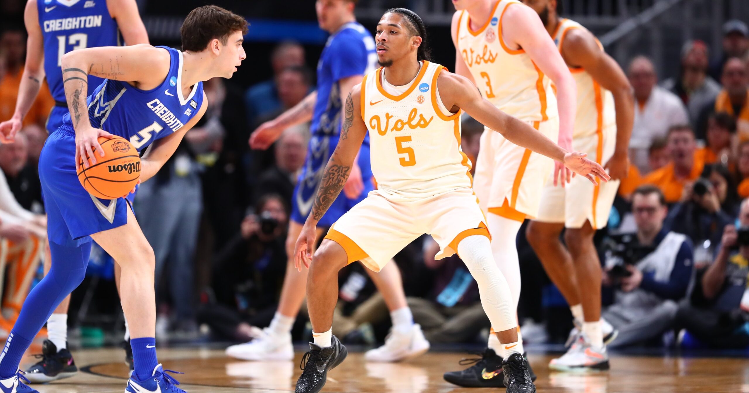 No. 2 Tennessee Beats No. 3 Creighton To Advance To Elite Eight