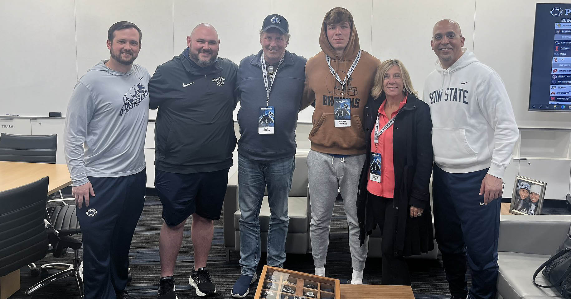Penn State offers 2025 TE Brody Lennon On3