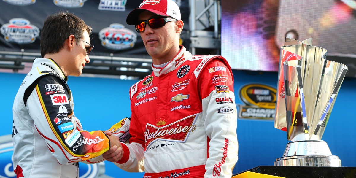 Kevin Harvick gets trolled by co-hosts, fires back: ‘Shut the f*** up’