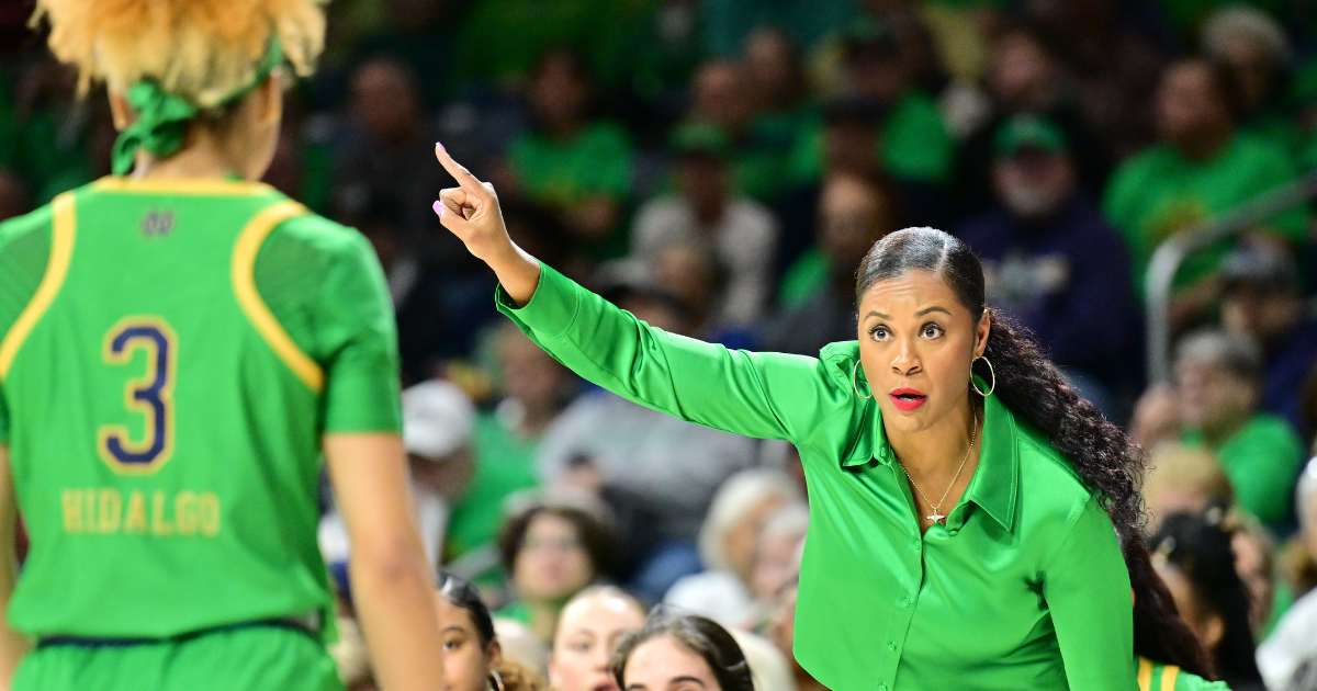 Notre Dame women's basketball 202425 nonconference schedule