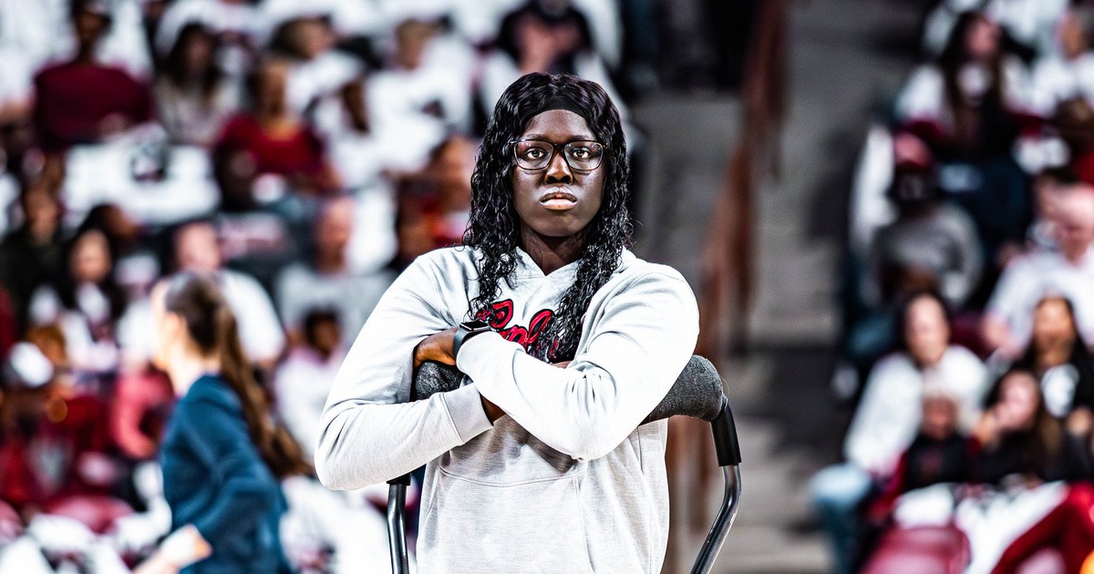 South Carolina women's basketball: Adhel Tac can't play, but she's ...