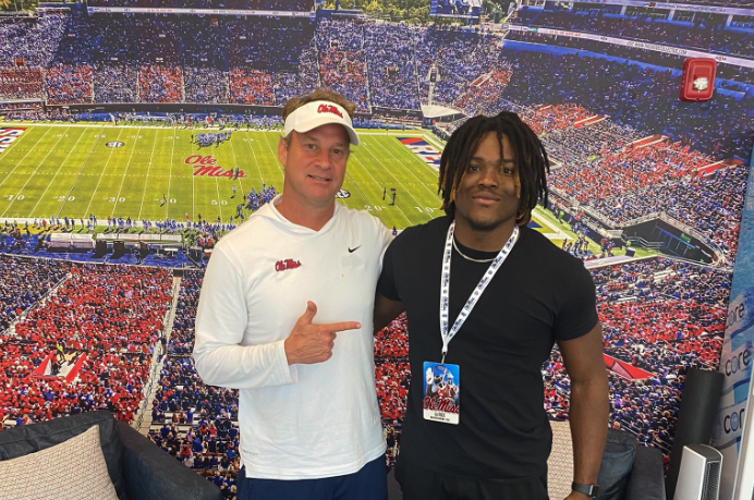 Mississippi State linebacker commit AJ Rice recaps Ole Miss visit