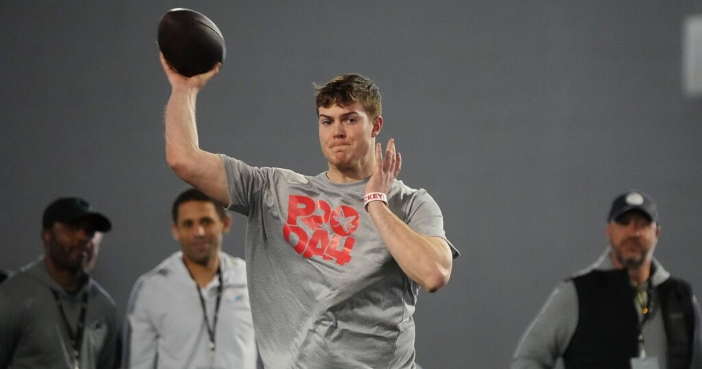 Will Howard, Ohio State - © Adam Cairns/Columbus Dispatch / USA TODAY NETWORK