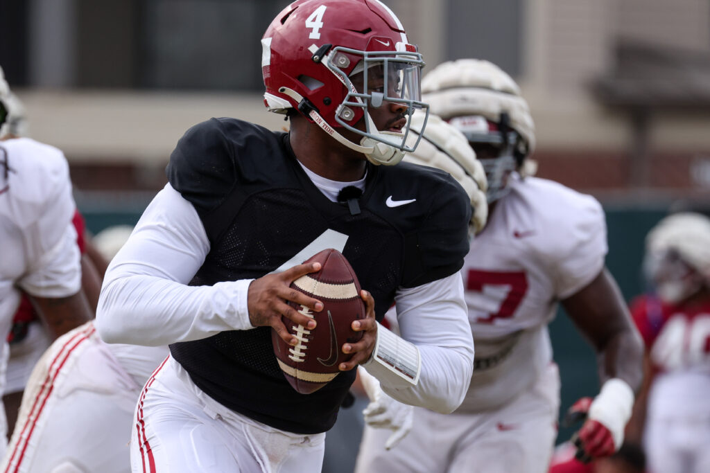 Alabama QB Jalen Milroe