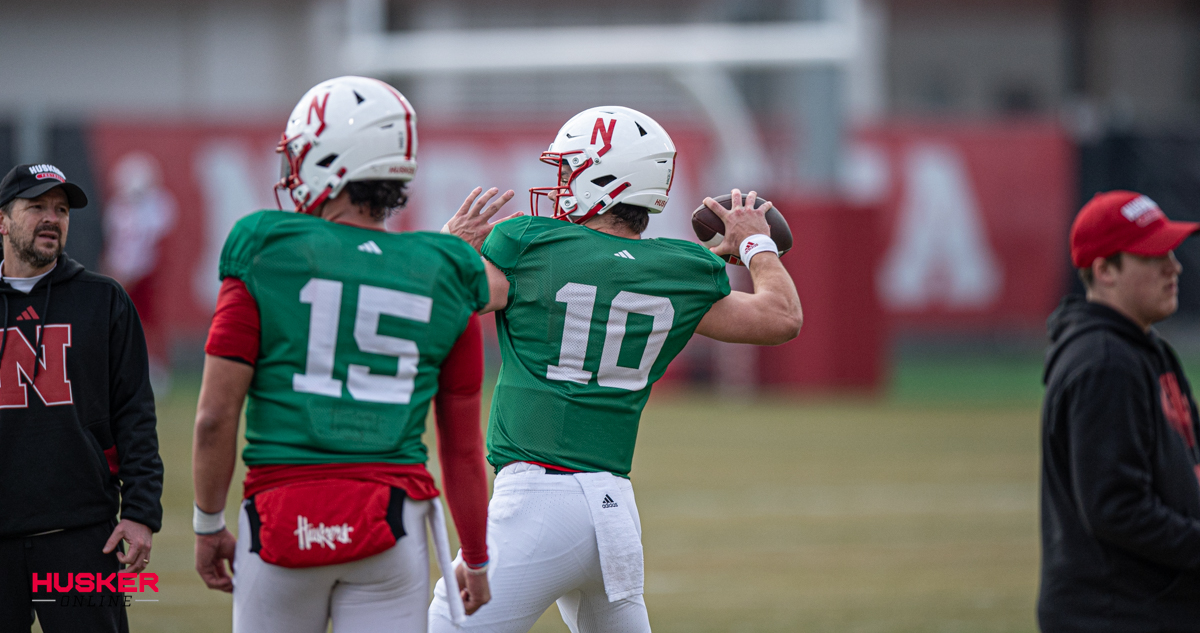 Nebraska Thursday Nuggets The Qb Competition Is In Full Swing