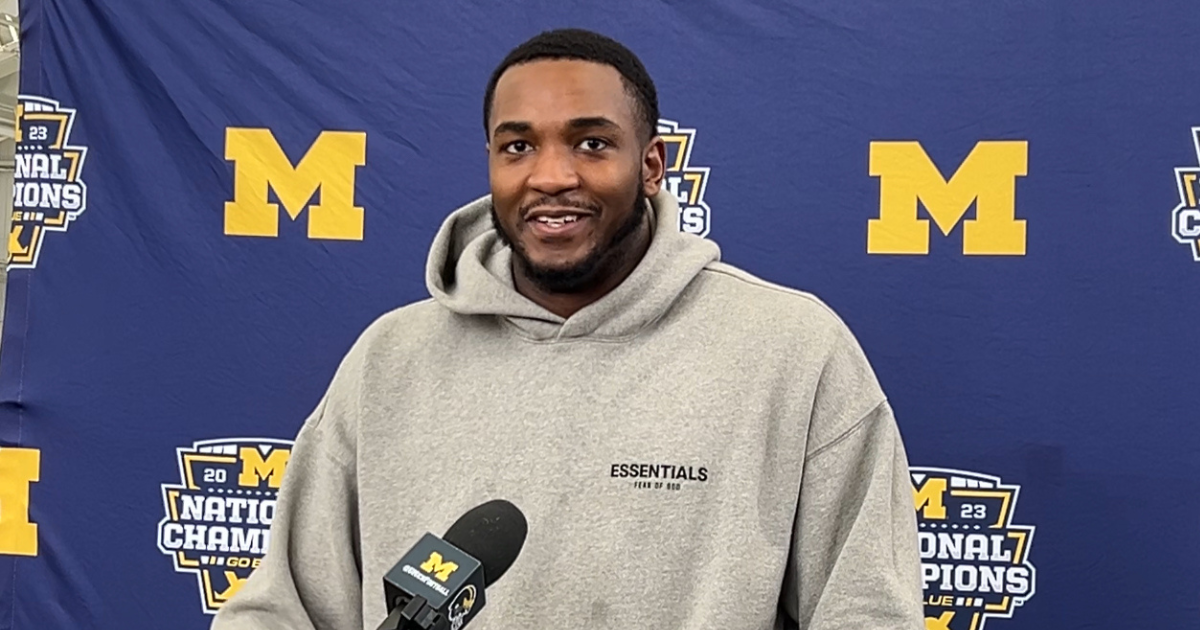 Michigan EDGE Derrick Moore, RB Kalel Mullings Talk Spring Ball