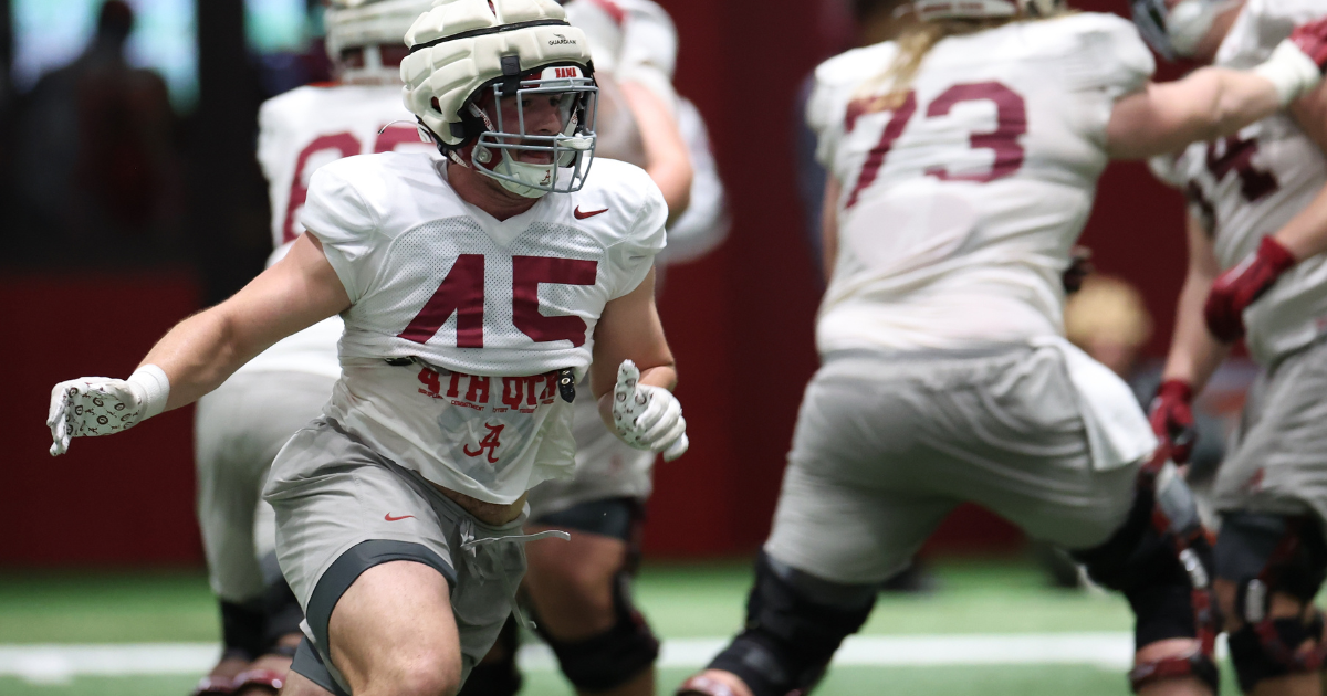 Nick Sheridan 'pleased With The Physicality' Of Alabama's TE Room