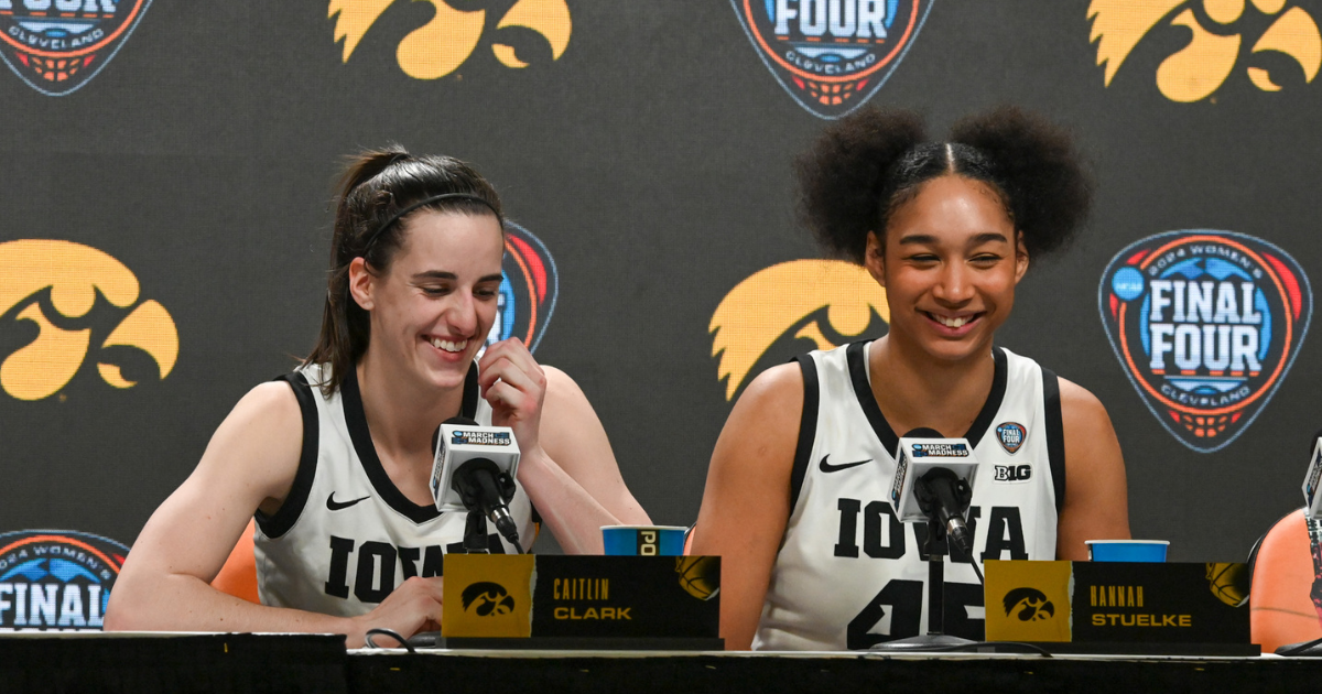 Caitlin Clark And Hannah Stuelke On The Win Over UConn