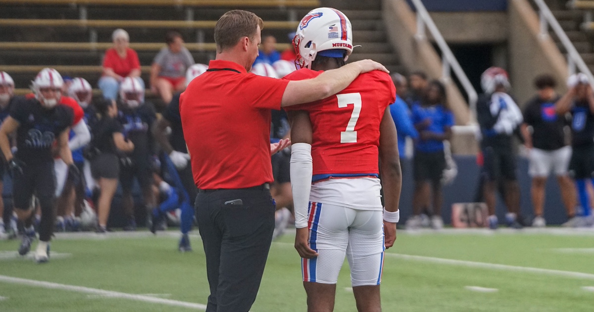 WATCH Rhett Lashlee recaps SMU Spring Game On3