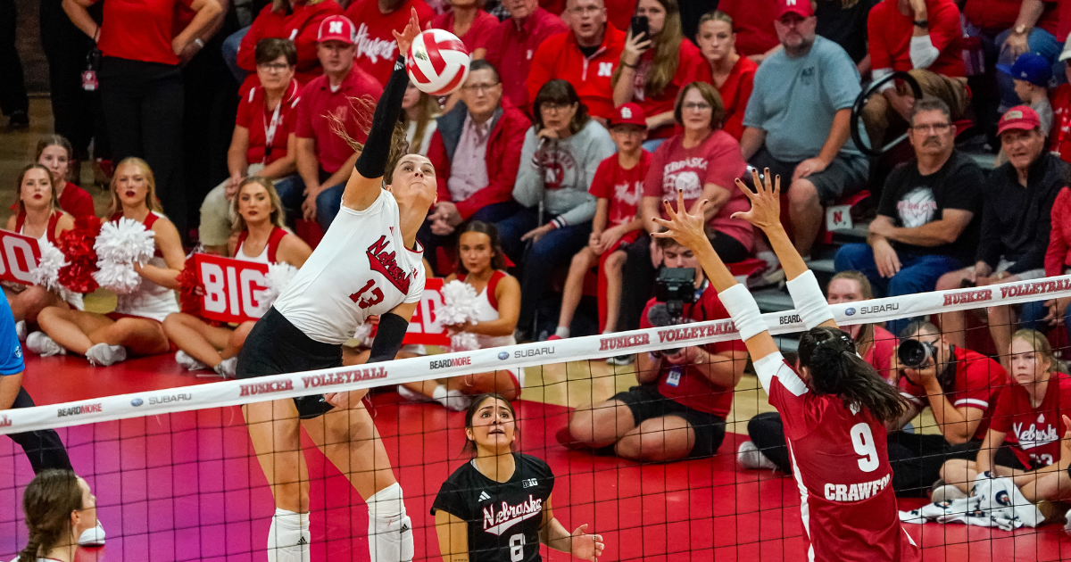 Nebraska Women's Roundup: Volleyball focused on leveling up