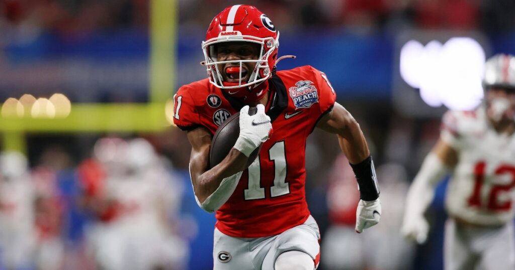 georgia-bulldogs-wide-receiver-arian-smith-breakout-season-2024-jake-rowe-andy-staples