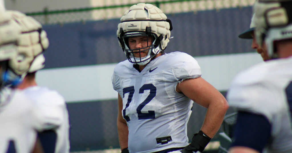 Penn State offensive tackle Nolan Rucci. (Pickel/BWI)