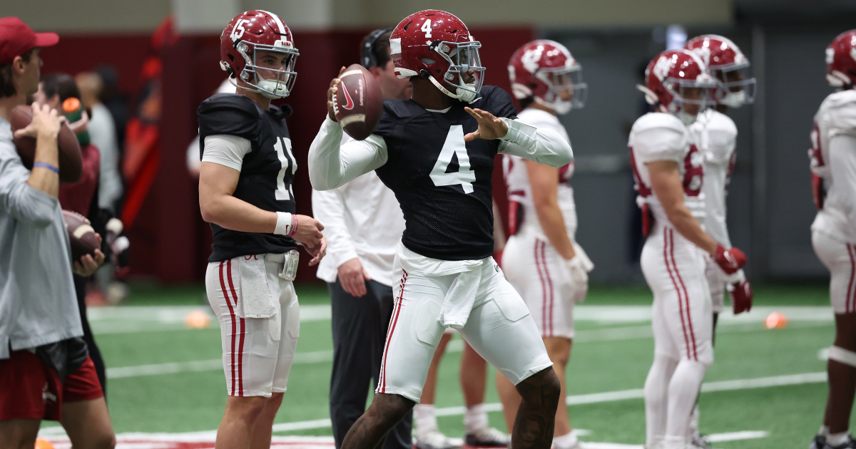 Jalen Milroe Describes Chemistry With Alabama OC Nick Sheridan