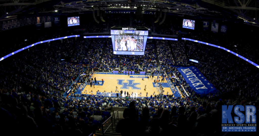 Kentucky basketball at Rupp Arena