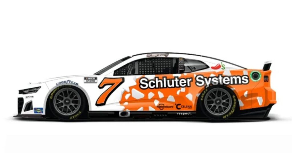 Corey LaJoie Schluter Systems Chevy
