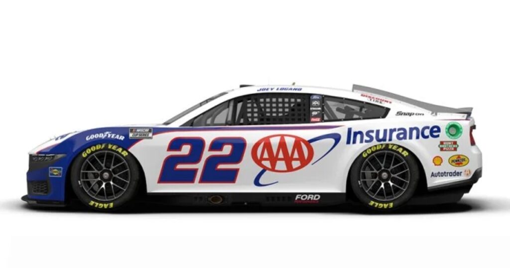 Joey Logano AAA Insurance Ford