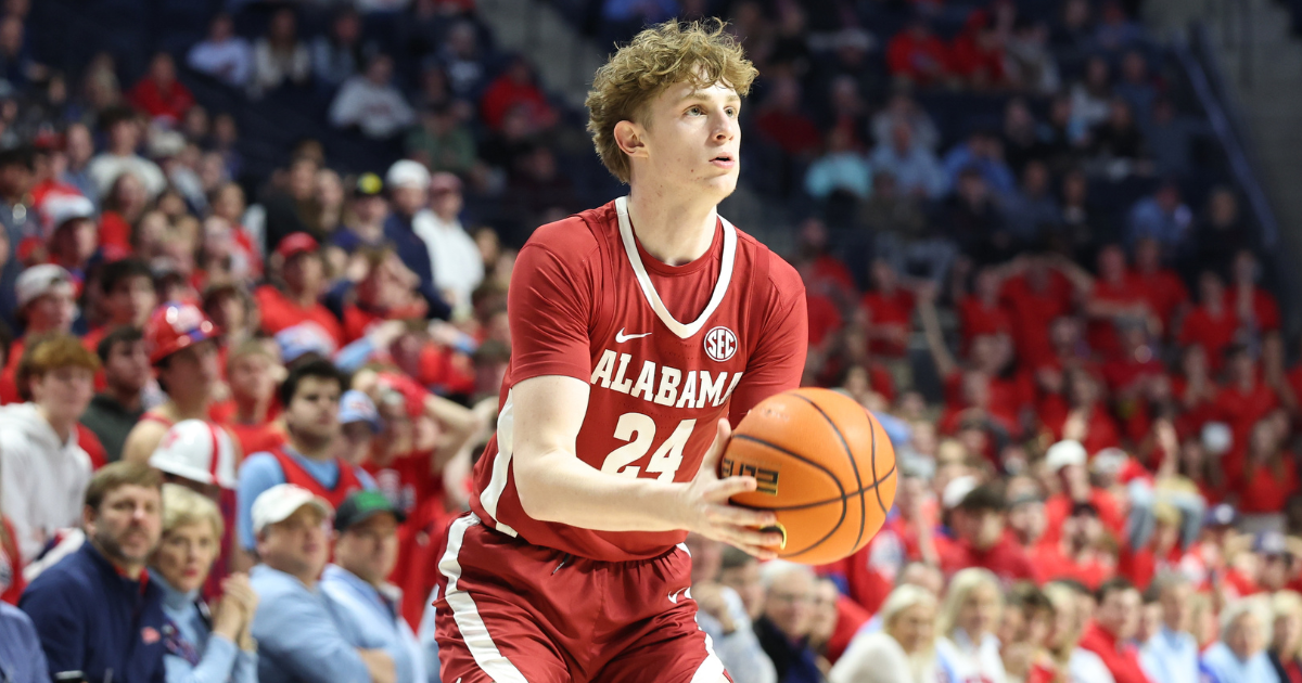 Alabama forward Sam Walters plans to enter NCAA transfer portal