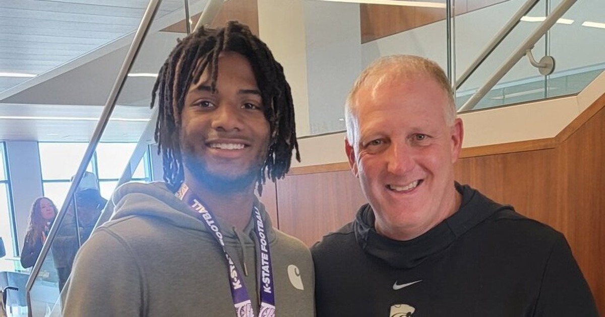 Three-star receiver CJ Simon enjoys first visit to Kansas State