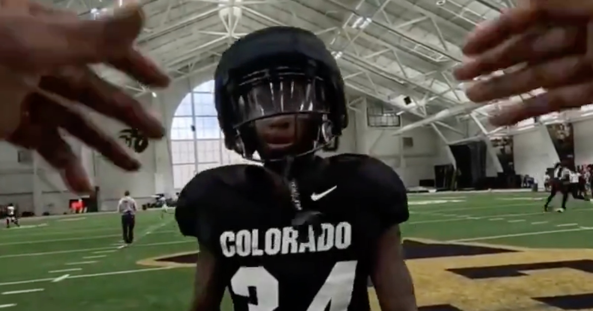 Deion Sanders shares heartfelt moment with cornerback Nahmier Robinson