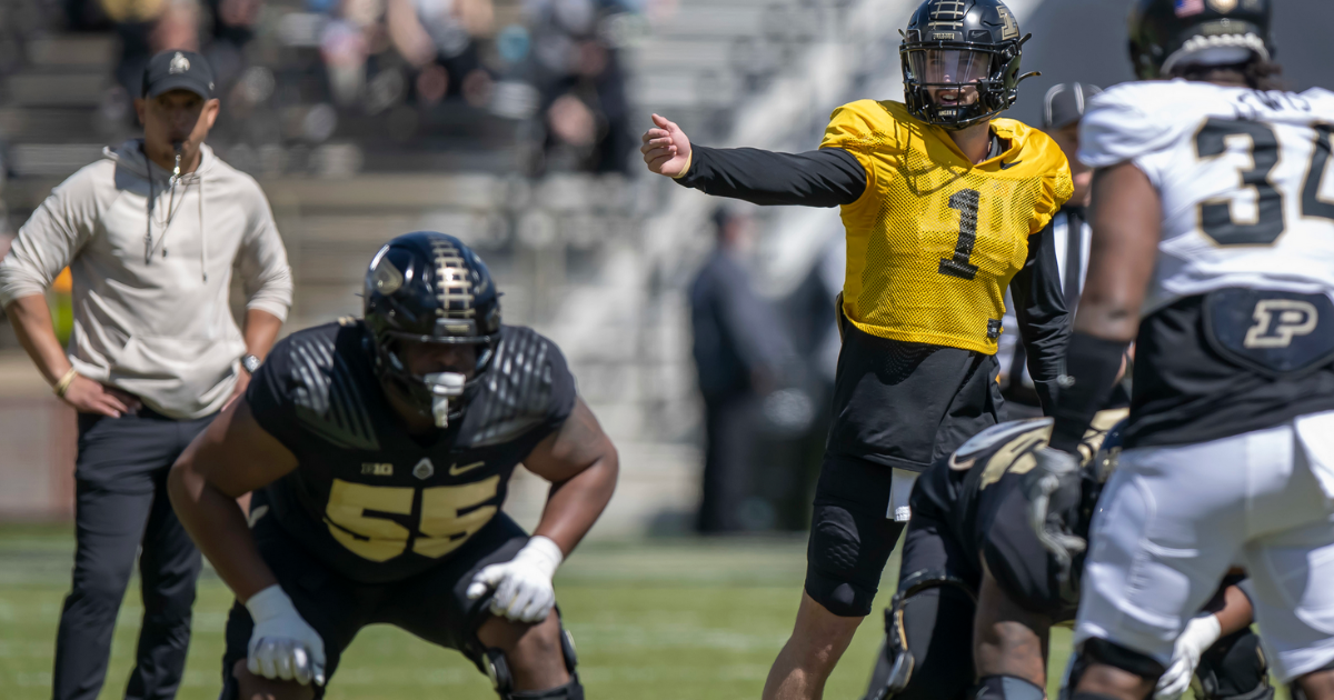 Final thoughts Purdue spring football game On3