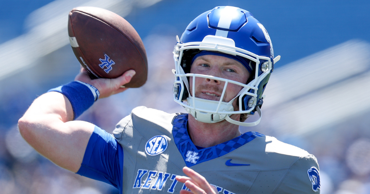 First Down Kentucky: An Outstanding Brock Vandagriff Visual - On3