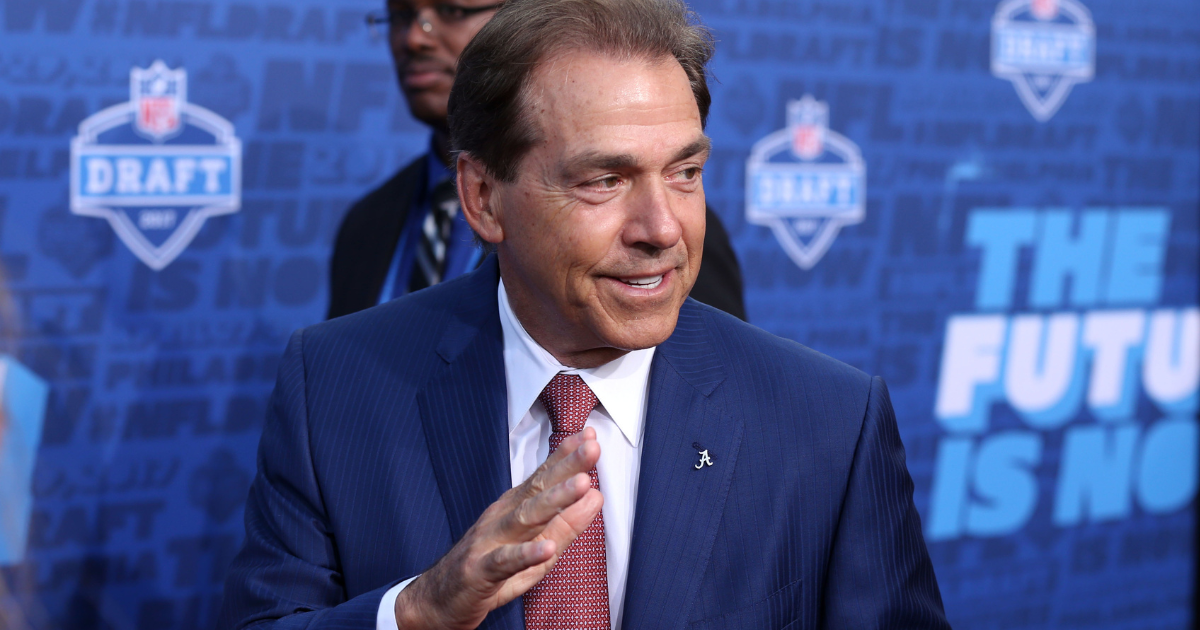 Nick Saban speaks about experience broadcasting NFL Draft