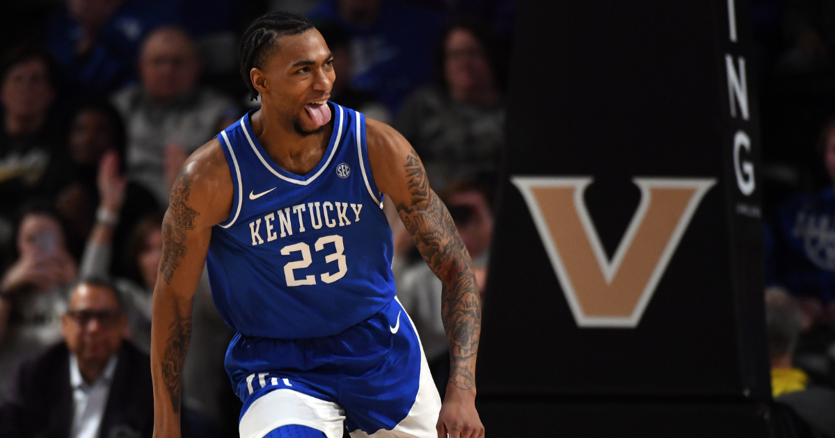 Kentucky freshman forward Jordan Burks enters transfer portal