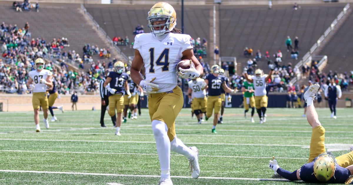 Why the Notre Dame offense has immense upside after Blue-Gold Game