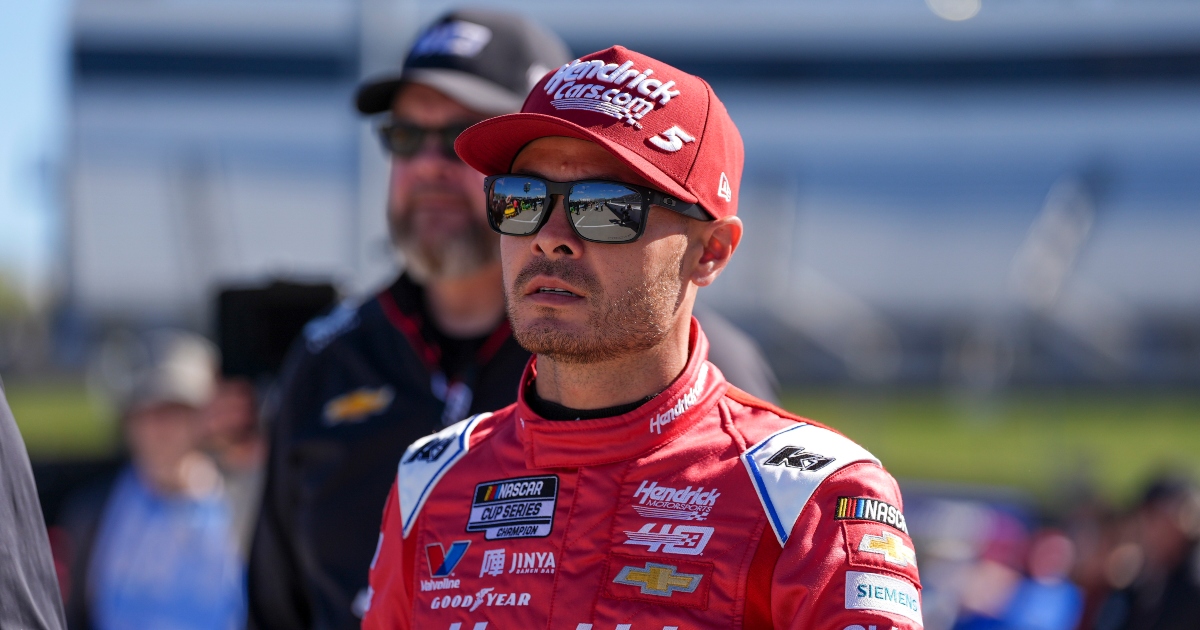 Kyle Larson breaks down close loss to Denny Hamlin at Dover: 'Just ...