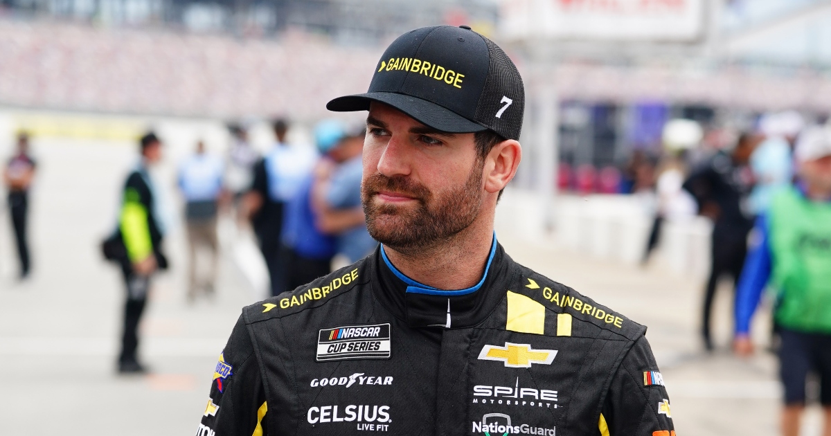 Corey LaJoie describes 'pretty wild ride' of flipping on final lap at ...