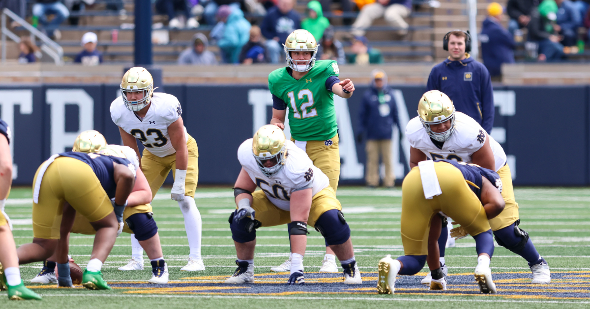 Does Notre Dame Have Its Quarterback Of The Future?