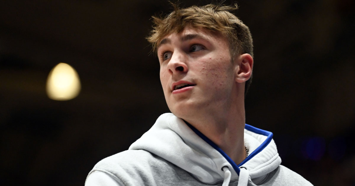 Duke Freshman Cooper Flagg Signs Shoe Endorsement Deal With New Balance ...