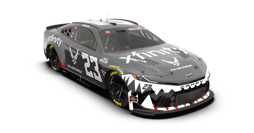 Bubba Wallace Flying Tigers paint scheme