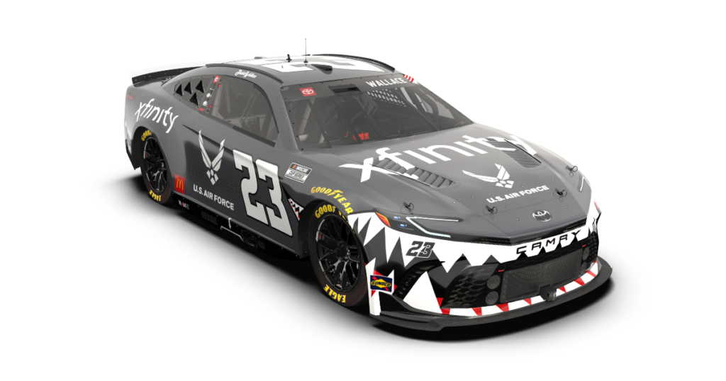 Bubba Wallace Flying Tigers paint scheme