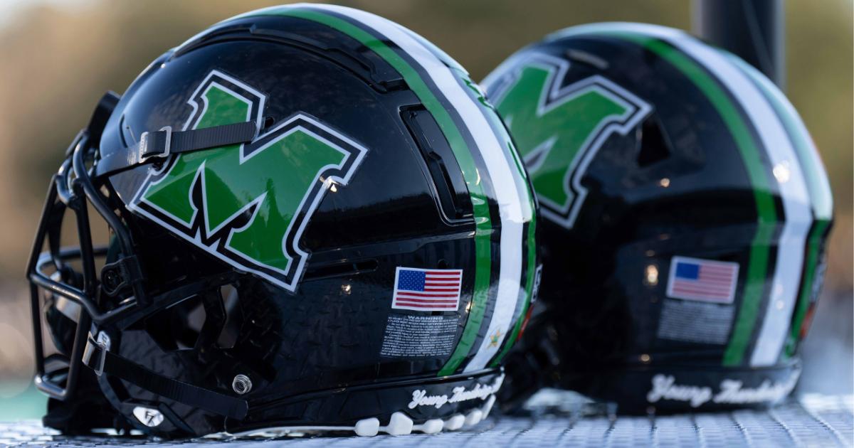 Marshall DB Josh Moten, Sun Belt staffer get into scuffle following Old Dominion win