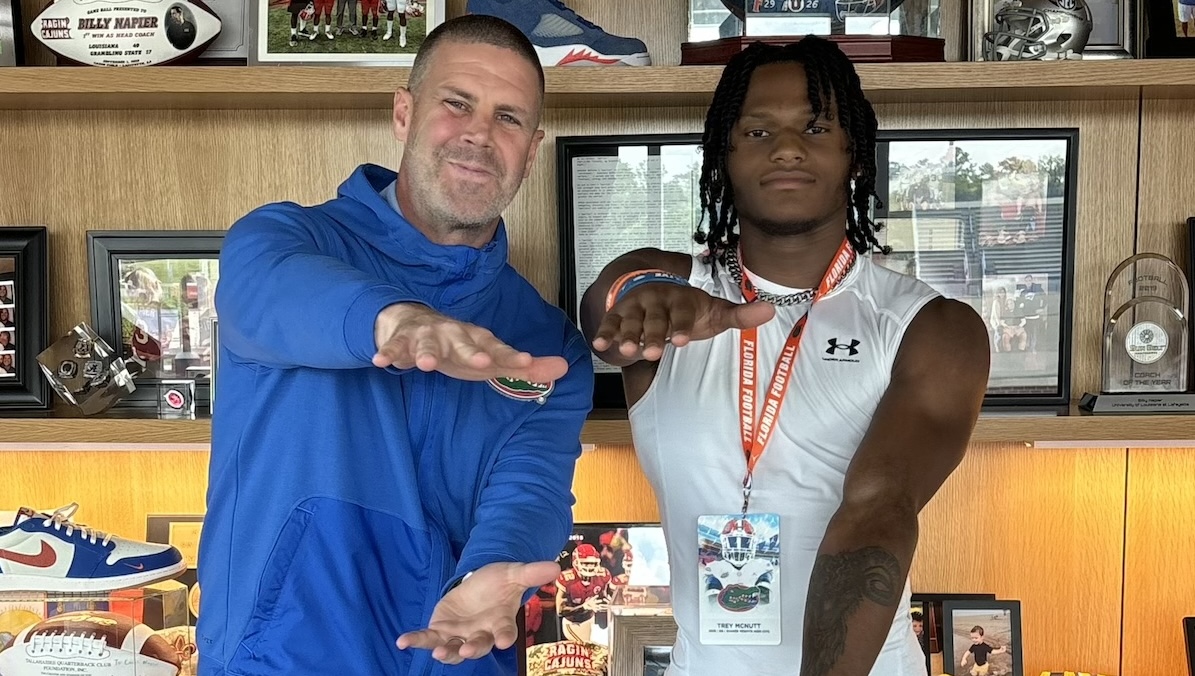 Trey McNutt, 5-star DB gives Florida Gators visit a 10